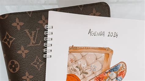 louis vuitton agenda refill 2024|louis vuitton planner refills 2024.